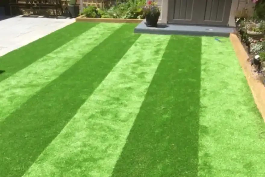 Artificial grass installation by Southern Artificial Grass