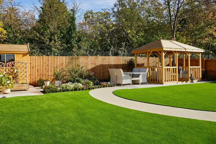 Artificial grass installation by Sslandscapingprojects