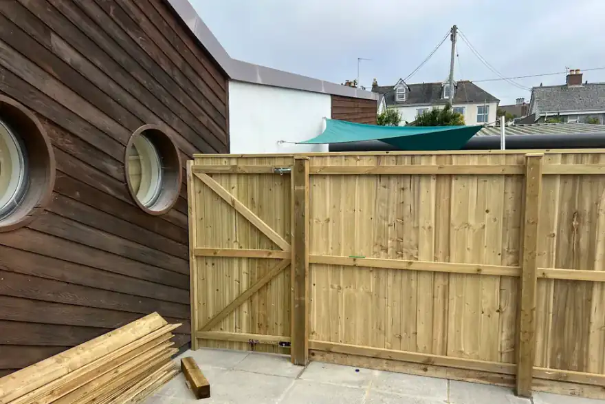 Artificial grass installation by St Ives Gardening & Fencing Services