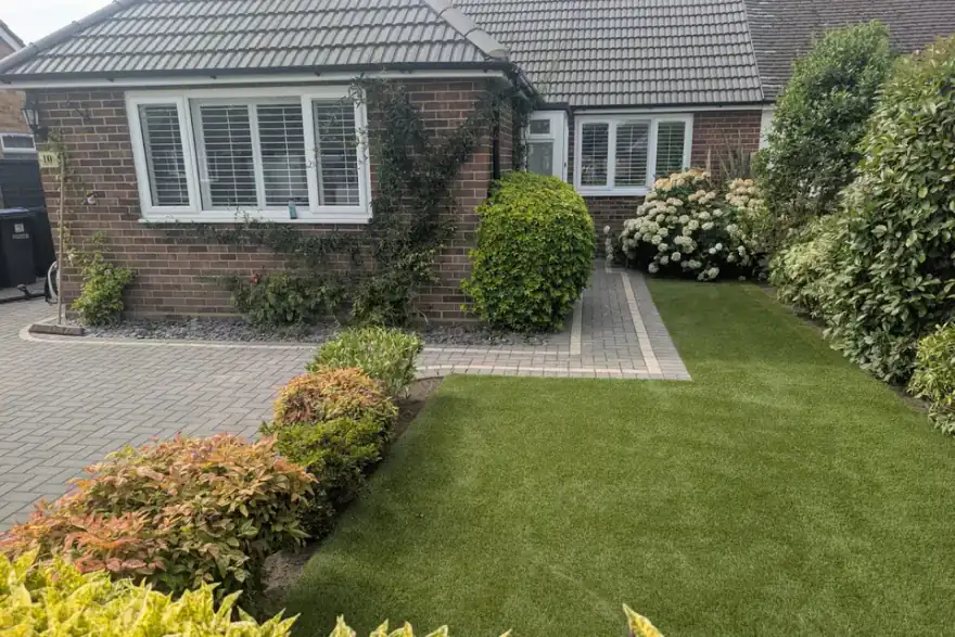 Artificial grass installation by Supergrass Woking
