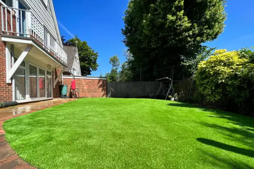 Artificial grass installation by Supergrass Woking