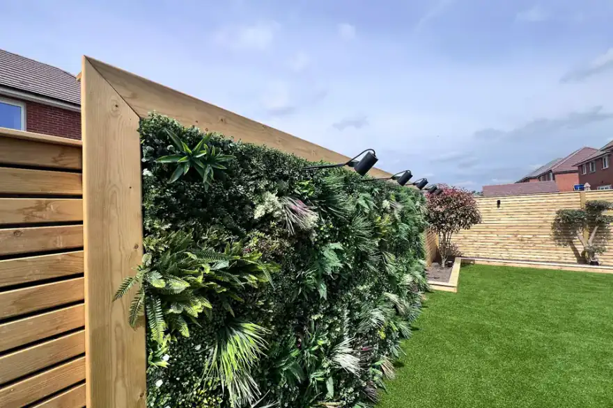 Artificial grass installation by Supreme Landscapes