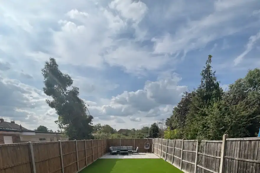 Artificial grass installation by Surrey Artificial Grass
