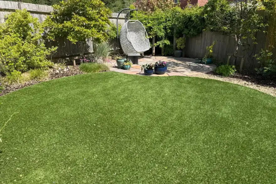 Artificial grass installation by South West Artificial Grass Company ( SWAGCO LTD)