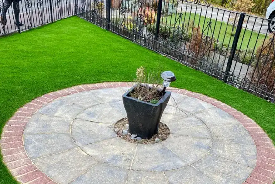 Artificial grass installation by Synthetic Grass Solutions