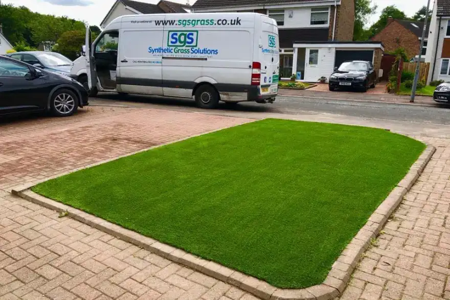 Artificial grass installation by Synthetic Grass Solutions