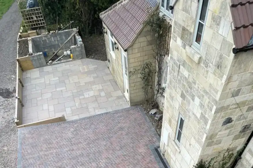 Artificial grass installation by T.C landscapes & driveways