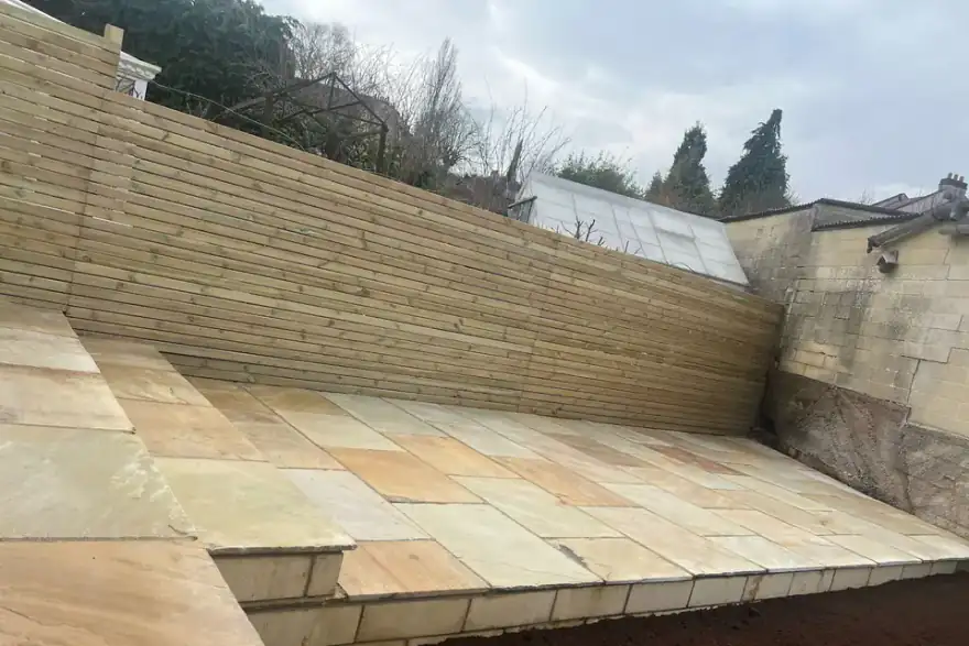 Artificial grass installation by T.C landscapes & driveways