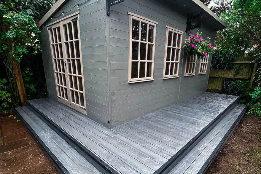 Artificial grass installation by T.S.R Landscapes