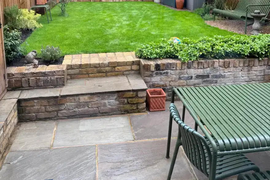 Artificial grass installation by Terra Firma Landscapes London