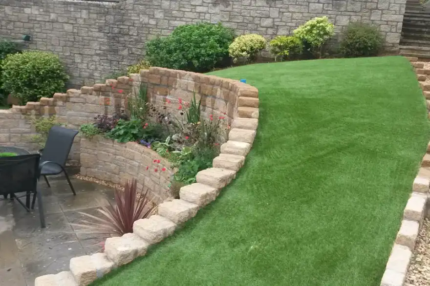 Artificial grass installation by The Artificial Grass Guys