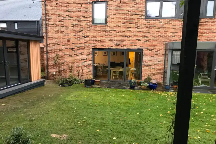 Artificial grass installation by The Full Works Landscape Services