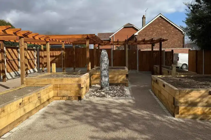 Artificial grass installation by The Garden Landscaping Company Ltd
