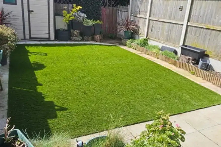 Artificial Lawn, Cliftonville - April 2024 - The Grass Master