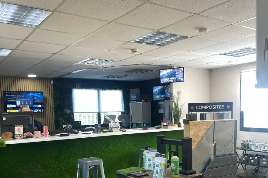 Artificial grass installation by The Grass Yard