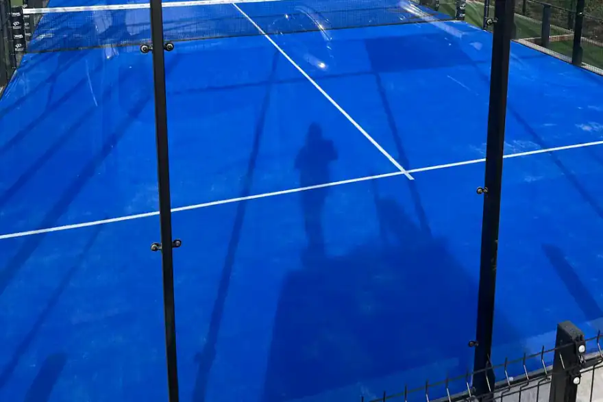 Artificial grass installation by The Landworks