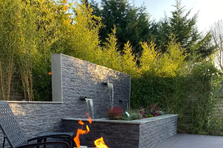 Artificial grass installation by The Manor Landscapes