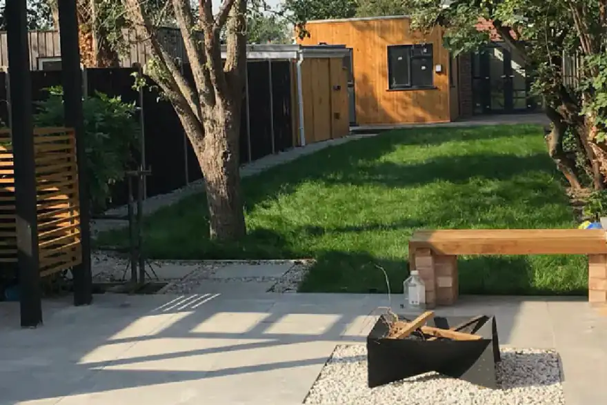 Artificial grass installation by The Outdoor Look