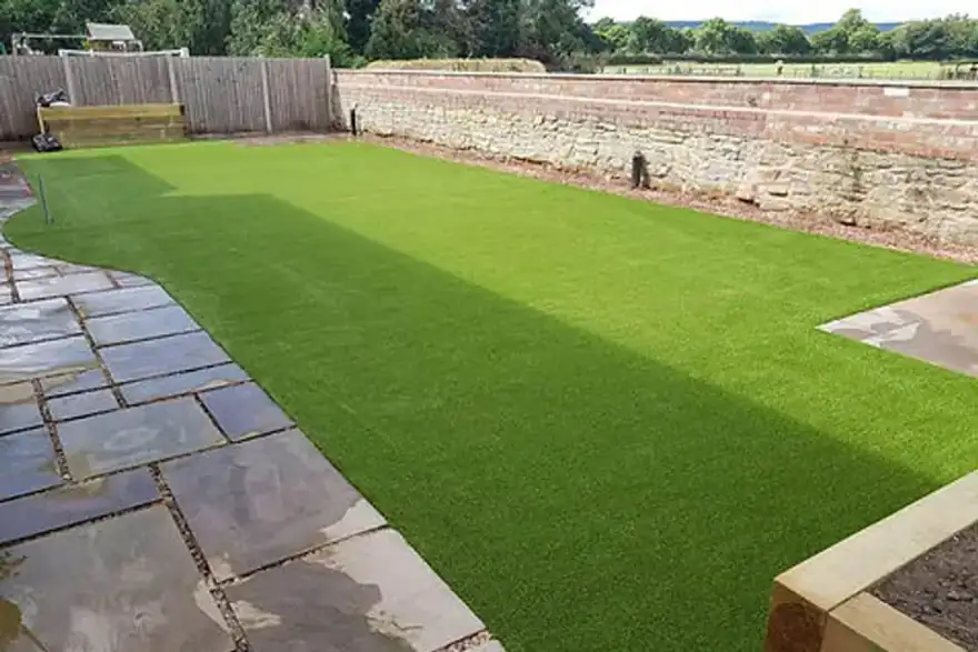 artificial grass ideal for new build properties