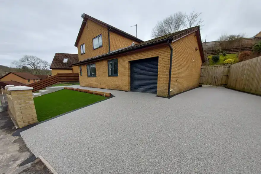 Artificial grass installation by TJ Landscapes