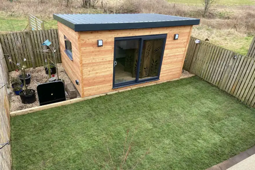 Artificial grass installation by Total Turfing