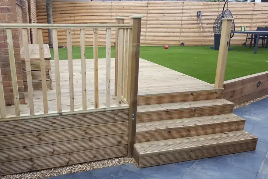 Artificial grass installation by Totem Landscaping