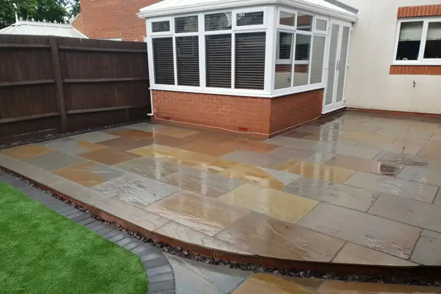Artificial grass installation by Totem Landscaping