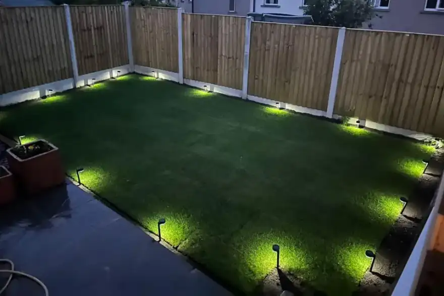 Artificial grass installation by Handy Jack Trade Price Turf and Topsoil