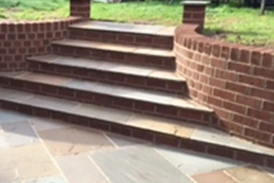 Garden Steps Built