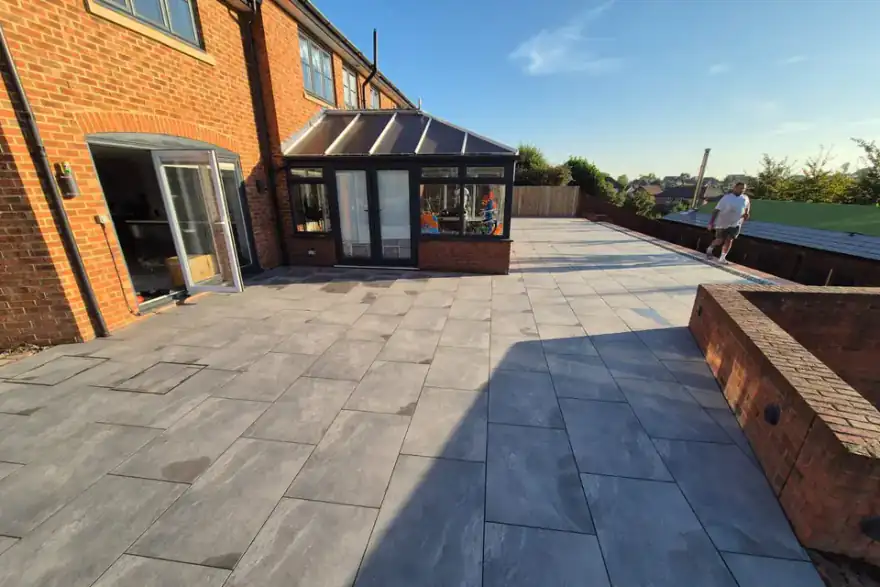 Artificial grass installation by Tudor Rose Landscapes -