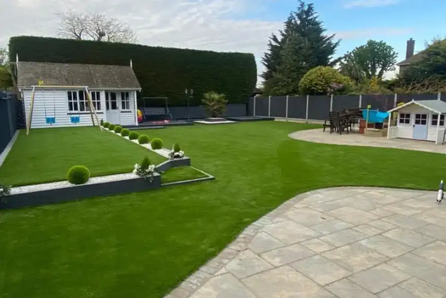 Artificial grass installation by Ultimate Artificial Lawns & Landscapes