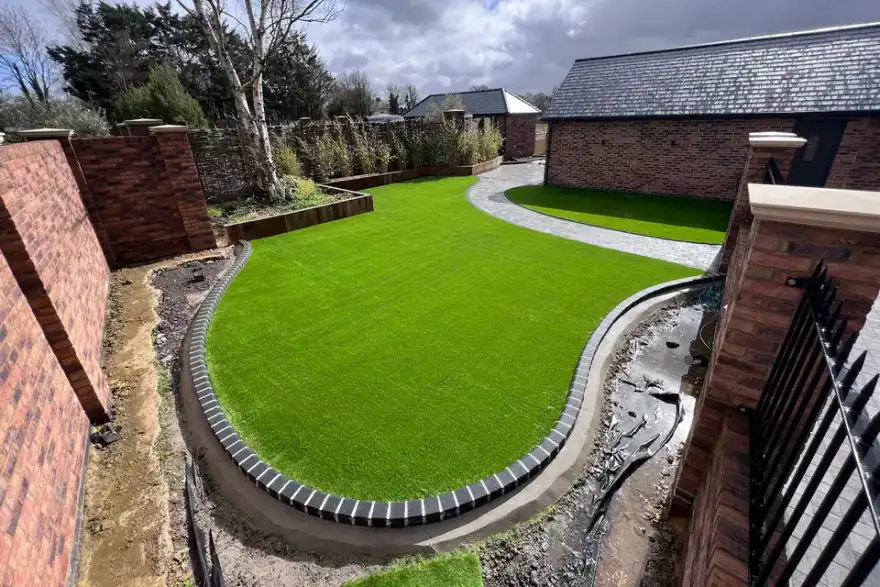 Artificial grass installation by Ultimate Artificial Lawns & Landscapes