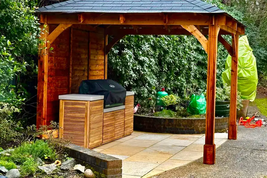 Artificial grass installation by Verdant Landscape Gardens