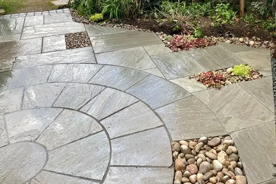 Artificial grass installation by Verdant Landscape Gardens
