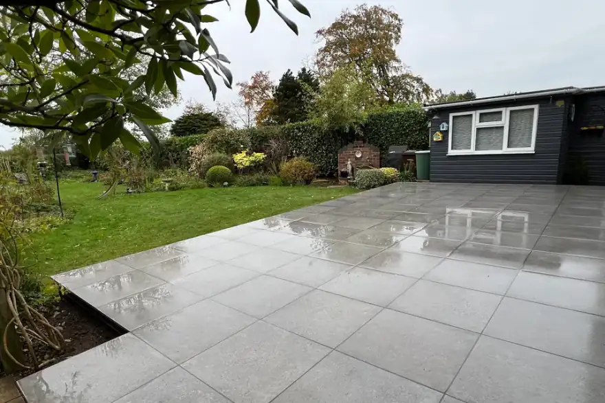 Artificial grass installation by Wards Gardens Ltd