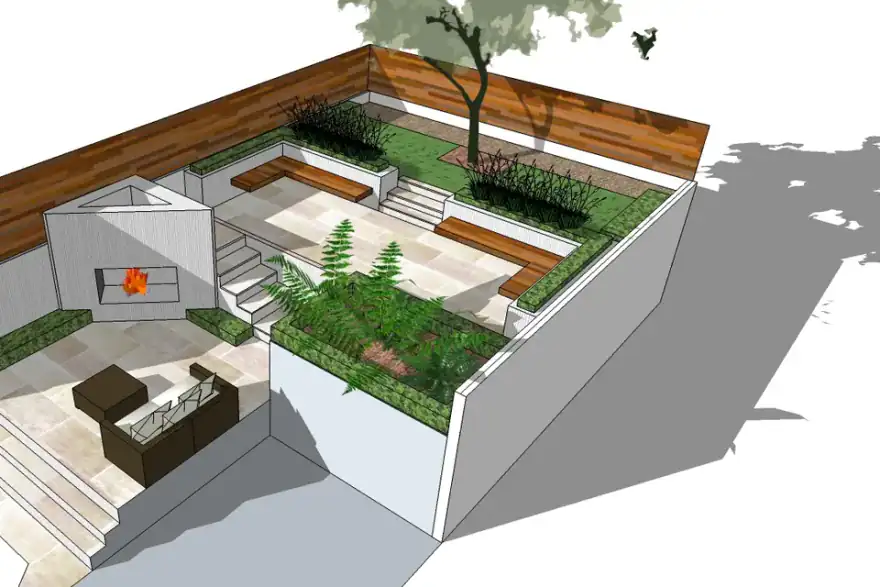 garden designer West London Landscapers