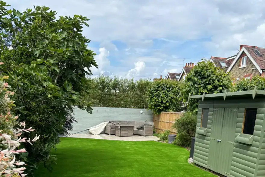 Artificial grass installation by West London Landscapers