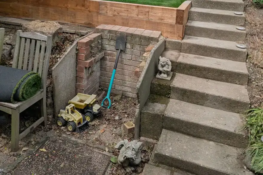 Artificial grass installation by West London Landscapers