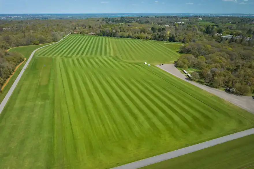Artificial grass installation by White Horse Contractors