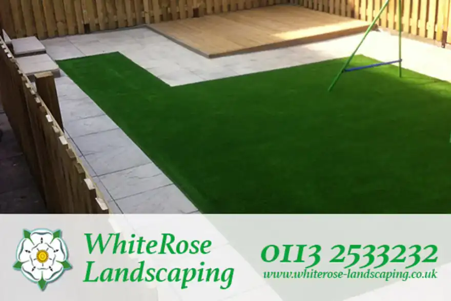 Whiterose Landscaping for premium quality artificial grass supply and fitting in Morley