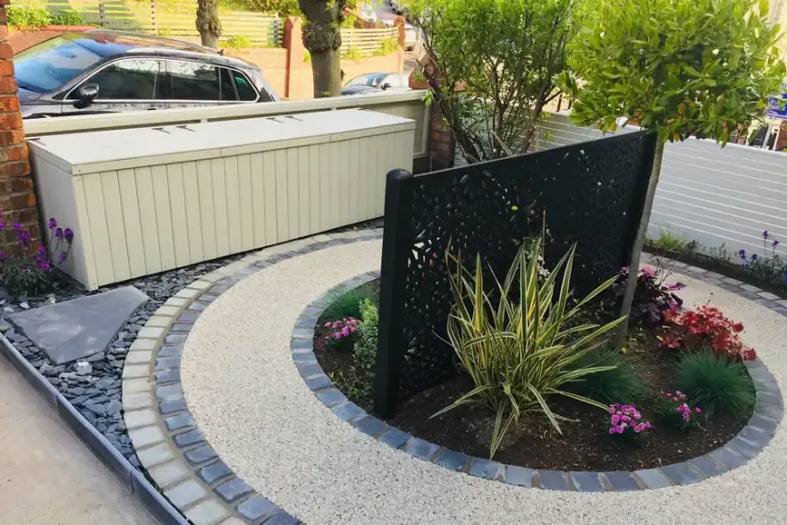 Artificial grass installation by Willow Garden Construction
