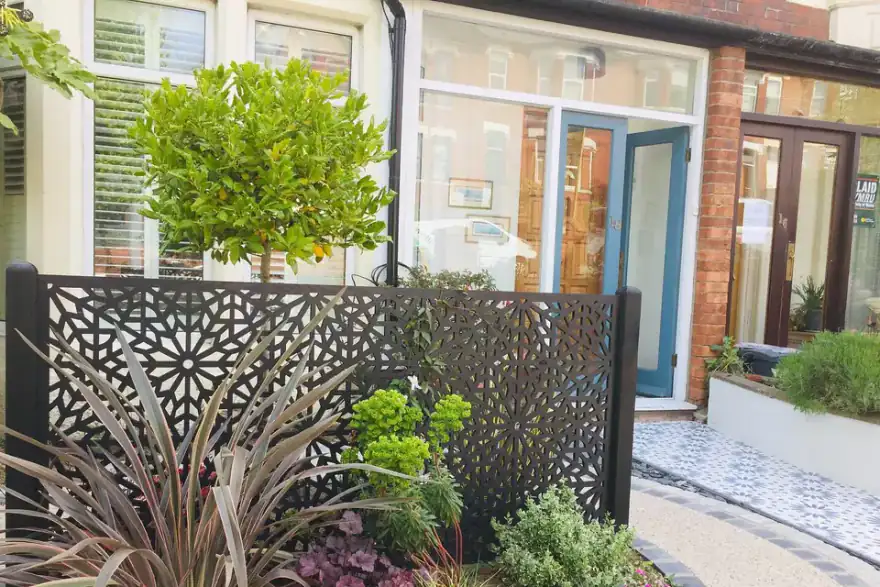 Artificial grass installation by Willow Garden Construction