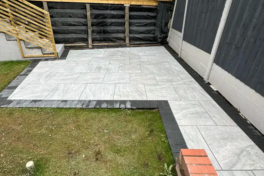 Artificial grass installation by WLH Services
