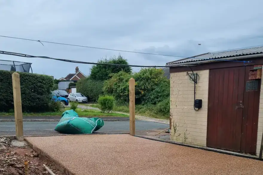 Artificial grass installation by WLH Services