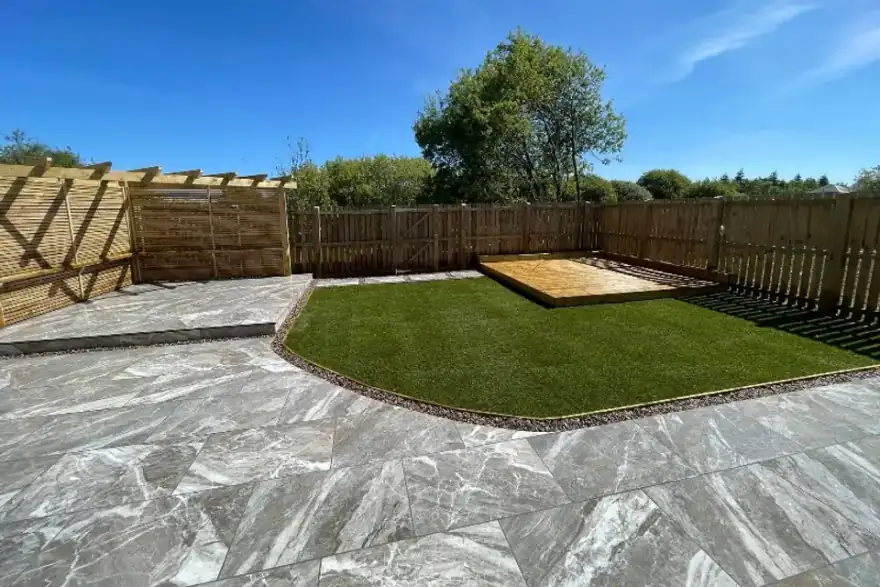 Artificial grass installation by Wonderturf
