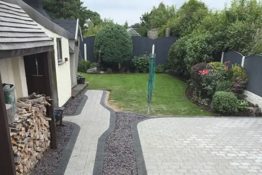 Artificial grass installation by Woodvale Groundworks