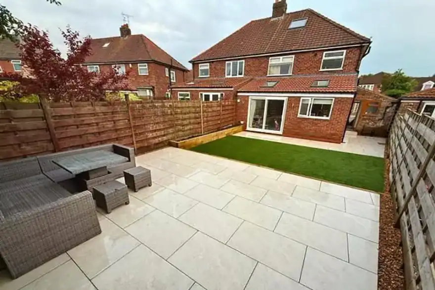 Porcelain Patio Installers in York