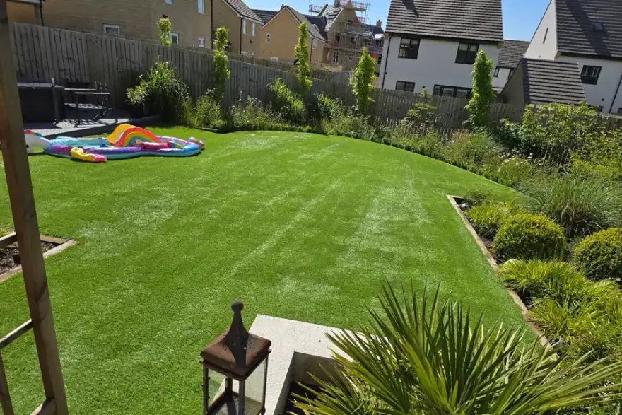 Artificial grass installation by Your Artificial Grass Ltd