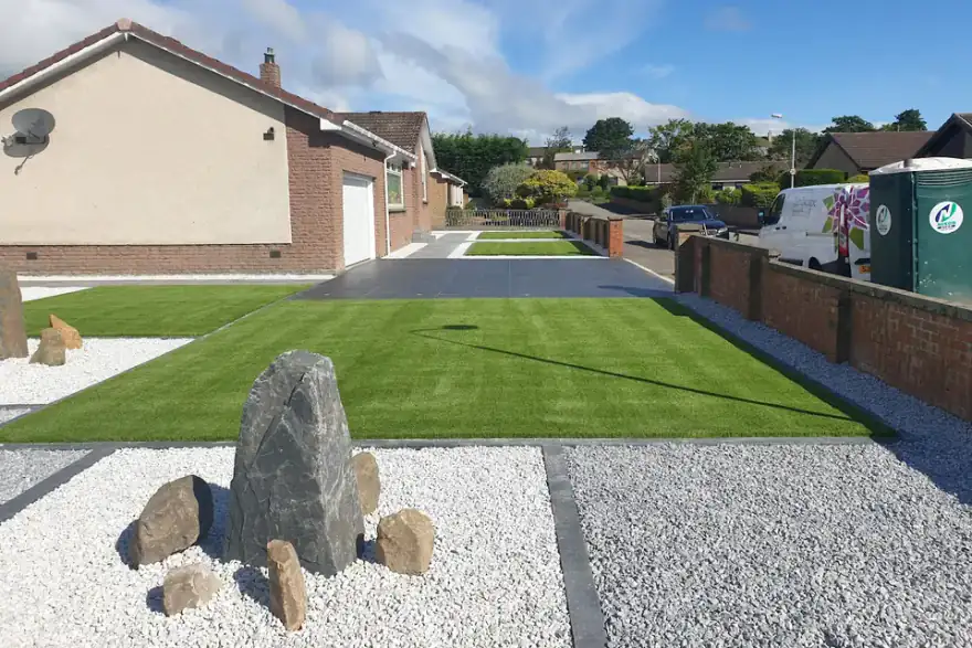 Artificial grass installation by Your Artificial Grass Ltd