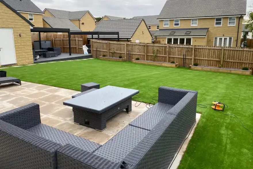Artificial grass installation by Your Artificial Grass Ltd
